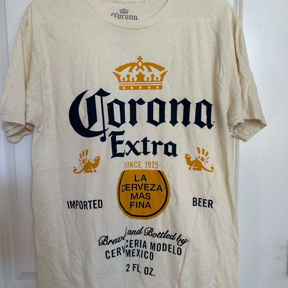 Corona Extra Beige Graphic Tee